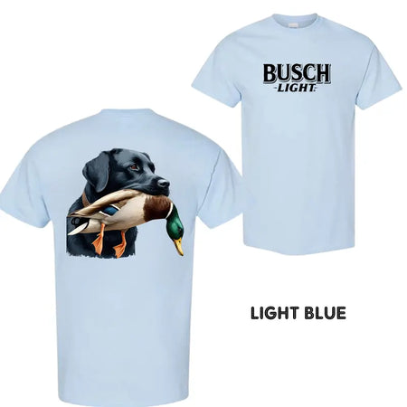 Dog Friend T-Shirt , Dog Lover , Busch Light Mallard Duck Hunting T-Shirt , Summer Hunting T-Shirt , Smiling Friends Merch Menswear Top